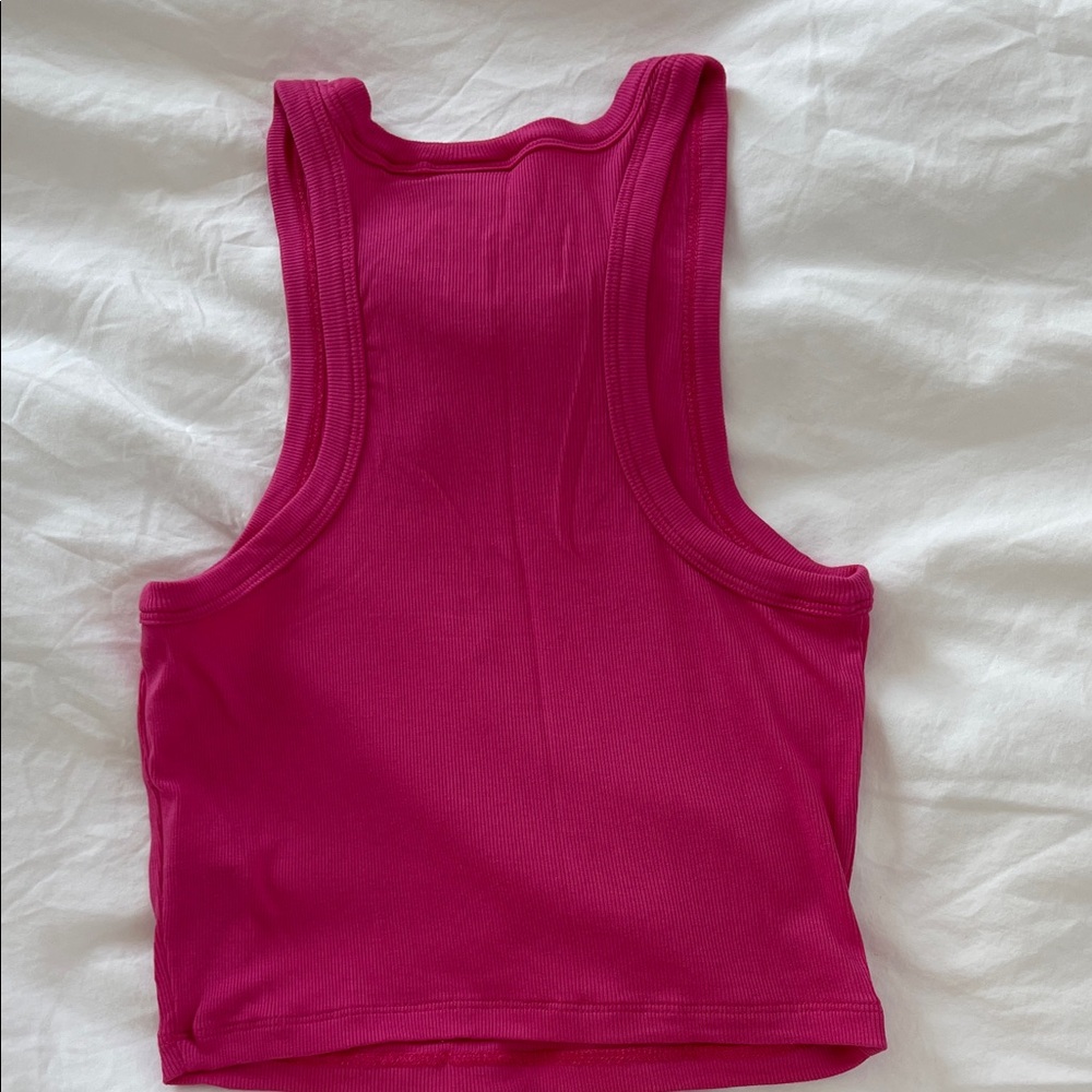 NWOT Aritzia Sunday Best Pink Top EUC - Picture 3 of 5
